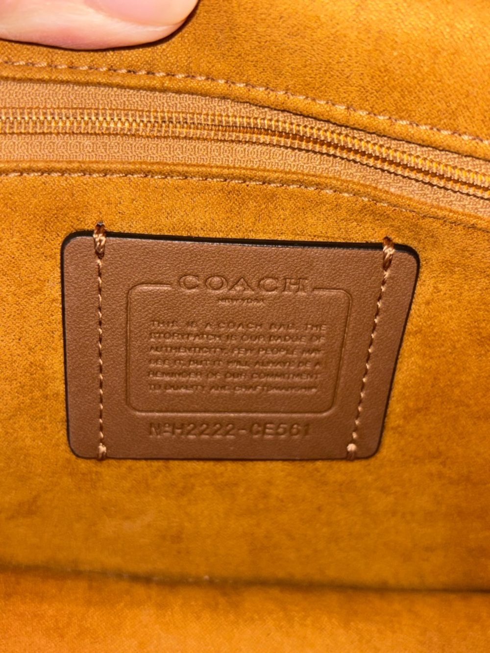 Coach CE561 Morgan Everglade Shoulder Bag 2022 - Picture 6 of 6